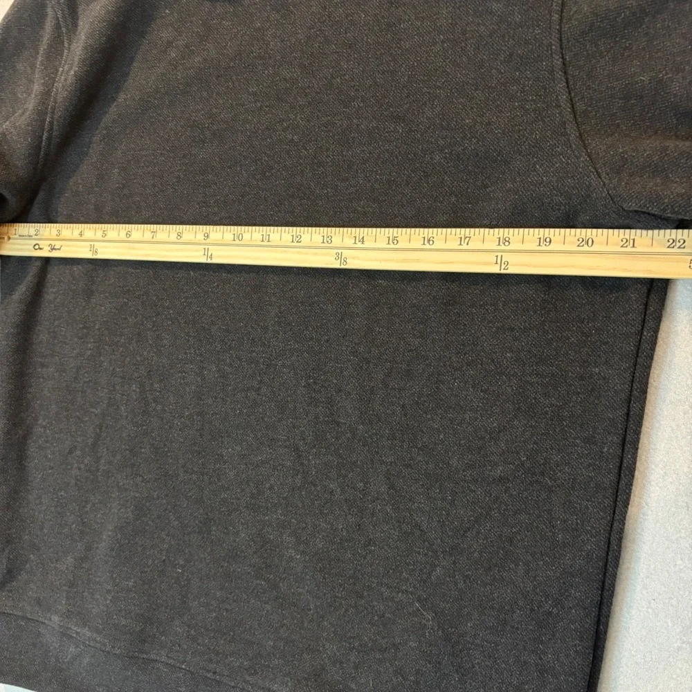 Jachs New York Mens Medium Charcoal Gray Heather Crewneck Sweatshirt Pullover